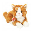 Gato naranja tumbado 20 cm hermann teddy 1