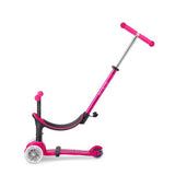 Patinete mini2grow deluxe led rosa micro 1