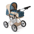 Cochecito de muñecas kombi leni estrellas turquesa beige bayer chic 1