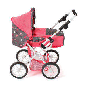 Cochecito de muñecas kombi leni butterfly coral bayer chic 2