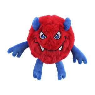 Marioneta micro monster snerk rojo the puppet company 1