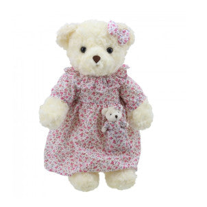Peluche osito con camison wilberry 1