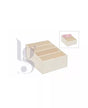 MADERA CAJA 4 DIV. 20x16x10-6.8CM 1