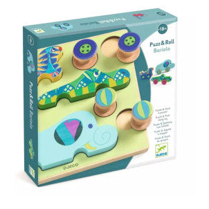 Encajable puzz & roll bariolo djeco 1