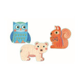 Puzzle evolutivo en el bosque djeco 2