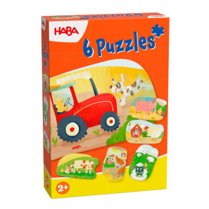 6 primeros puzzles granja haba 1