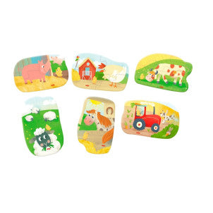 6 primeros puzzles granja haba 2