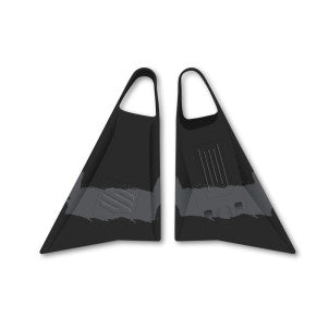 Aletas bodyboard menace black duo sniper 1