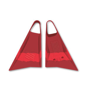 Aletas bodyboard menace red duo sniper 1