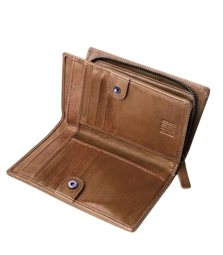 Billetero unisex biba per13l perkins camel 2