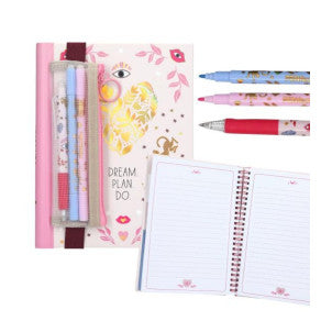 Libreta con boligrafos aop penfection 1