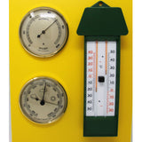 Estacion metereologica con instrumentos y veleta wissner 2