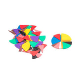 Juego de fracciones en colores wissner 1