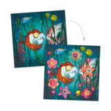 Papel creativo rock´n rosas djeco 2
