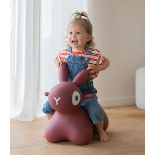 Hoppi bunny saltarin burgundy quut 2