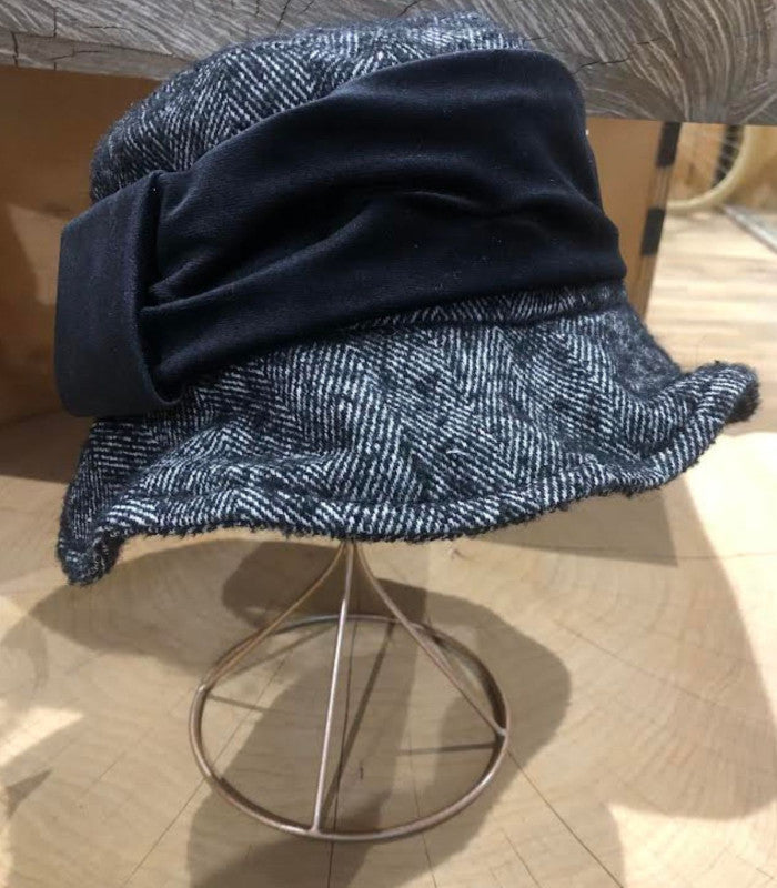 Sombrero mary stretto negro jaspeado lucky hat 1