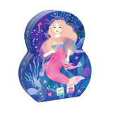 Puzzle silueta ella la sirena djeco 1