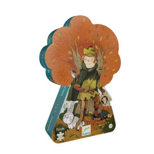Puzzle silueta robin hood djeco 1