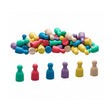Set de 60 peones 24 mm en 6 colores wissner 1