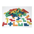 Set de 60 pentominos en 5 colores wissner 1