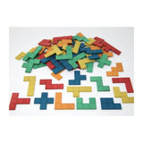 Set de 60 pentominos en 5 colores wissner 1