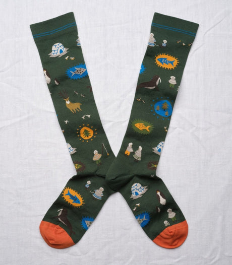 Calcetines largos inuit foret bonne maison 1