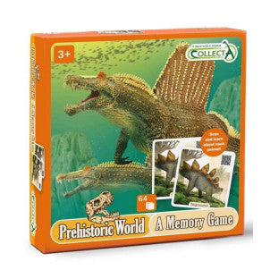 Juego de memoria mundo prehistorico collecta 1