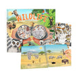Create your wild life con pegatinas de terciopelo depesche 1