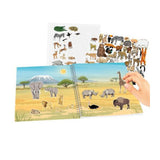Create your wild life con pegatinas de terciopelo depesche 2