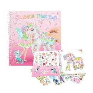 Cuaderno con calcomanias dress me up ylvi 2
