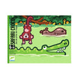 Safari croco juego de cartas djeco 1
