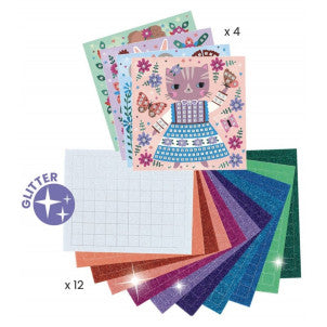 Collage cuadros de mosaicos lovely pets djeco 2