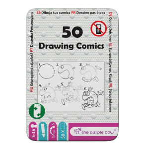Juego en lata 50 comics paso a paso the purple cow 1