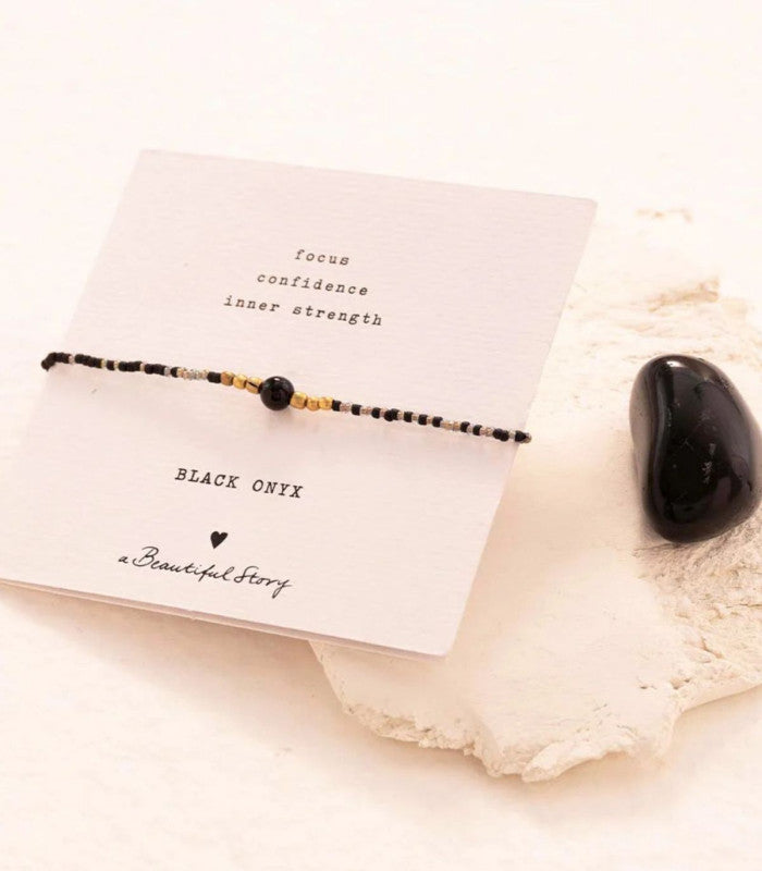 Pulsera iris black onyx beautiful story 2