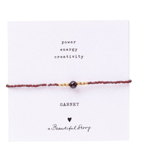 Pulsera iris garnet beautiful story 2