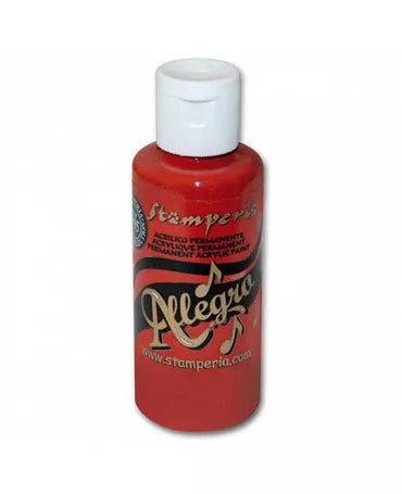 Pintura Acrílica ALLEGRO Red Cardinal Red 05 1