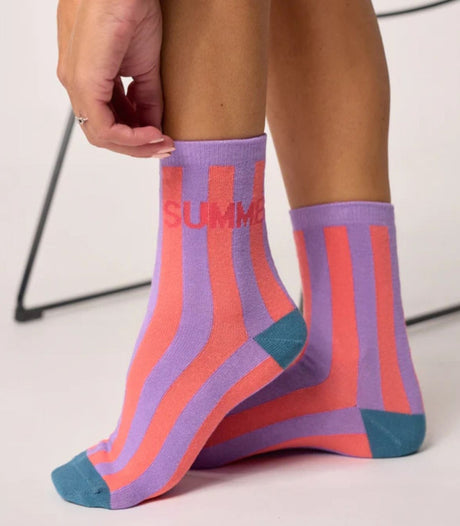 Calcetines mujer billy belt rayas summer 1