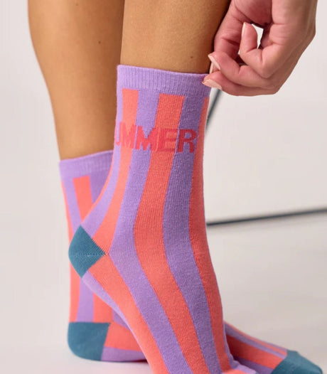 Calcetines mujer billy belt rayas summer 2