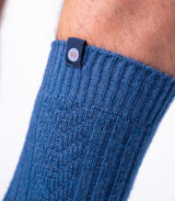 Calcetines billy belt lana blue 2