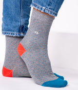 Calcetines billy belt motas gris 1