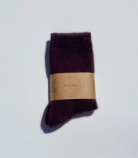 Calcetines billy bamboo 37-41 angora chocolate 1