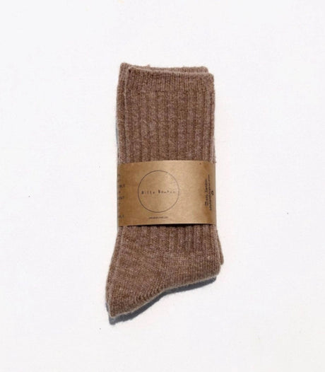 Calcetines billy bamboo 37-41 lana de islandia milk choclate 1