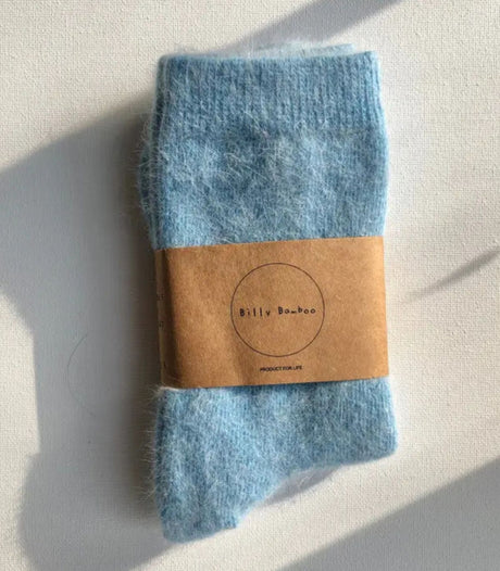 Calcetines billy bamboo 37-41 angora aguamarina 1