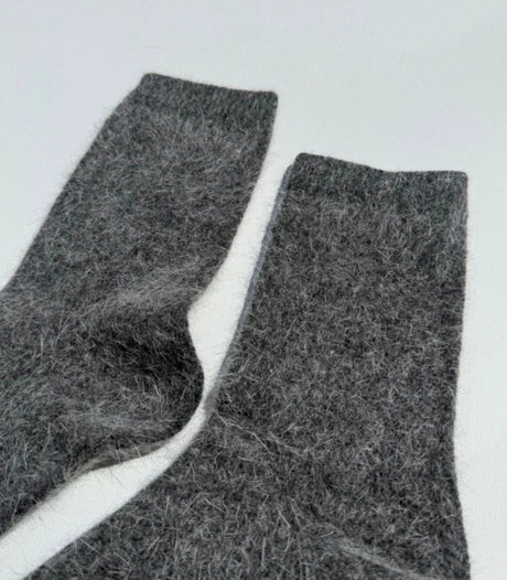 Calcetines billy bamboo 37-41 angora dark grey melange 2