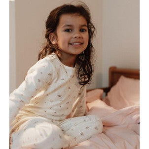 Pijama 2 piezas fairy blossom 3-4 años little dutch 2