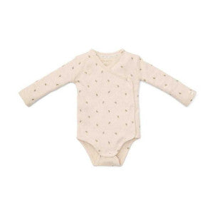 Body manga larga cruzado little farm sand 2-4 meses little dutch 1