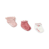 Pack 3 calcetines bajos fairy garden 3-9 meses little dutch 1