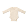 Body manga larga cruzado newborn naturals beige 6-9 meses little dutch 1