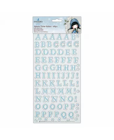 Stickers Abecedario Gorjuss (168 piezas) 1