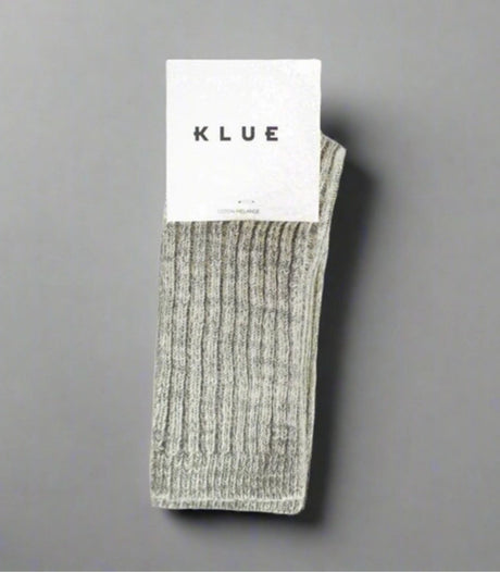 Calcetines klue seda y lana 41-46 gris 1
